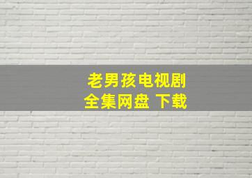 老男孩电视剧全集网盘 下载